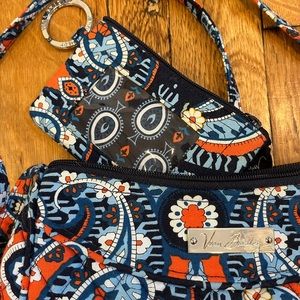 Vera Bradley purse and small matching wallet